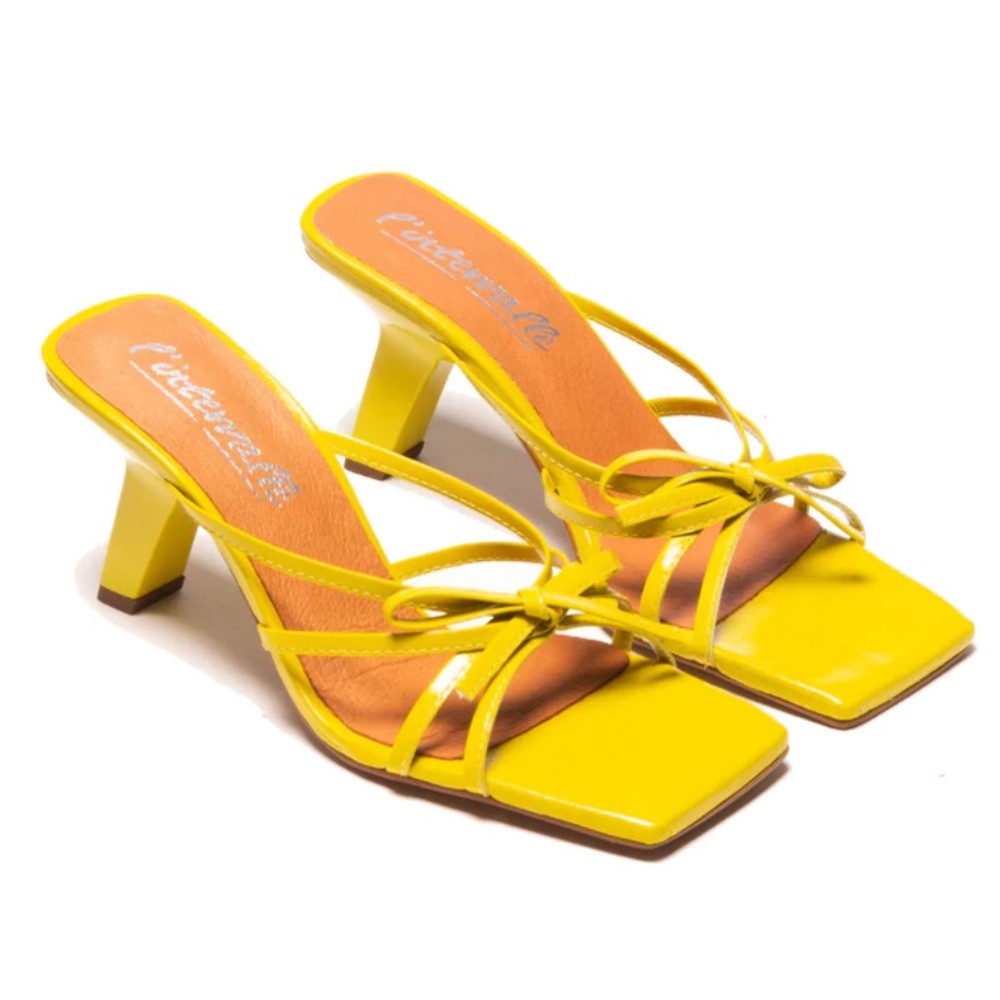 L’Intervalle Yellow/Lime Heels